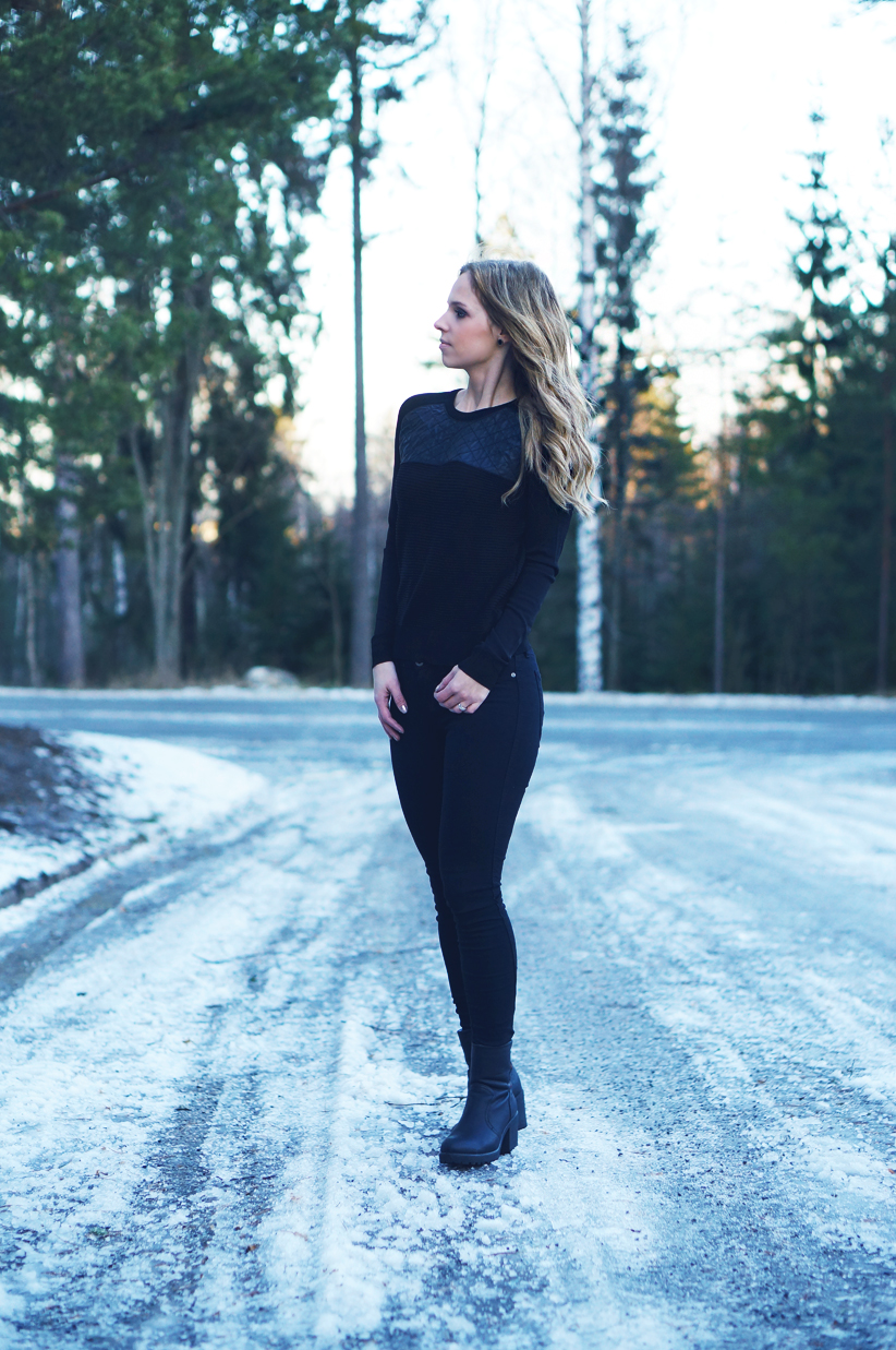 black