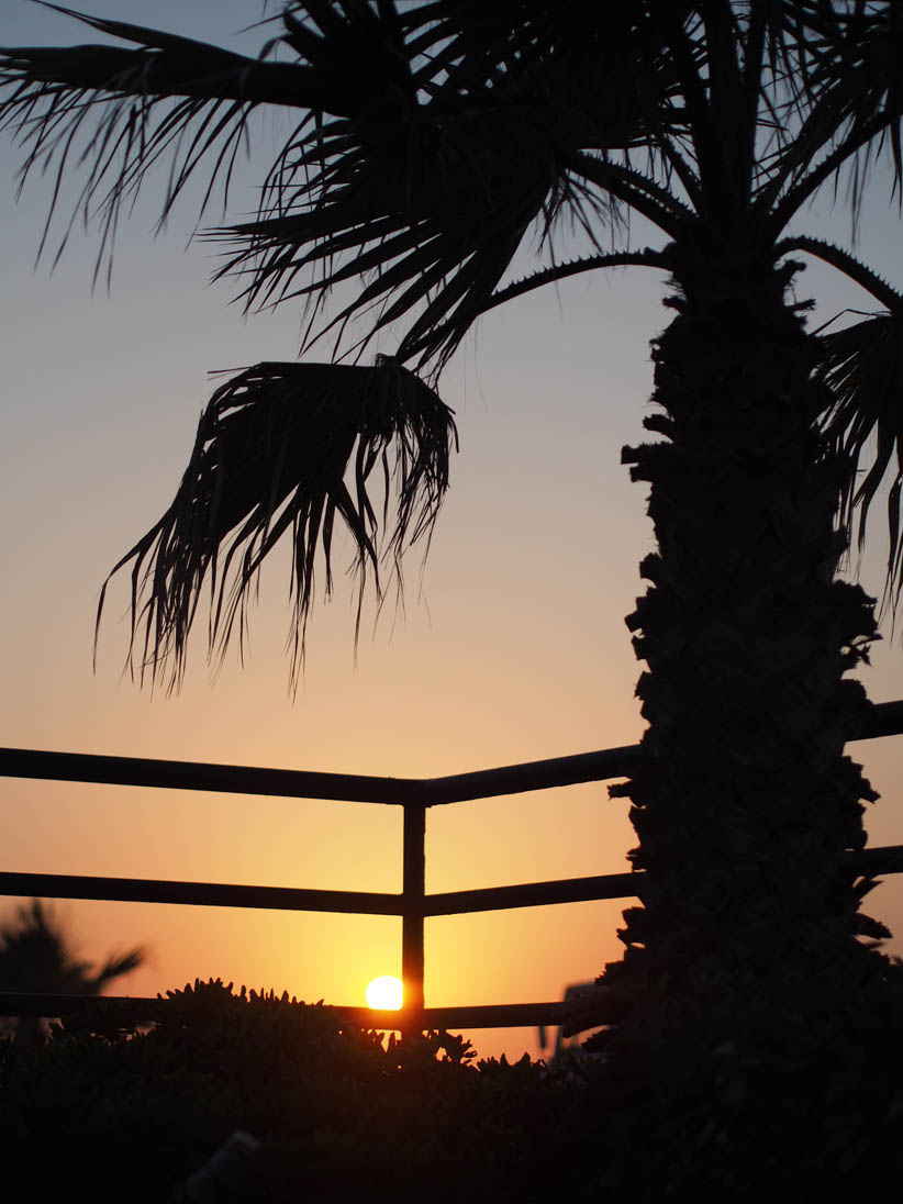 sunset kreeta